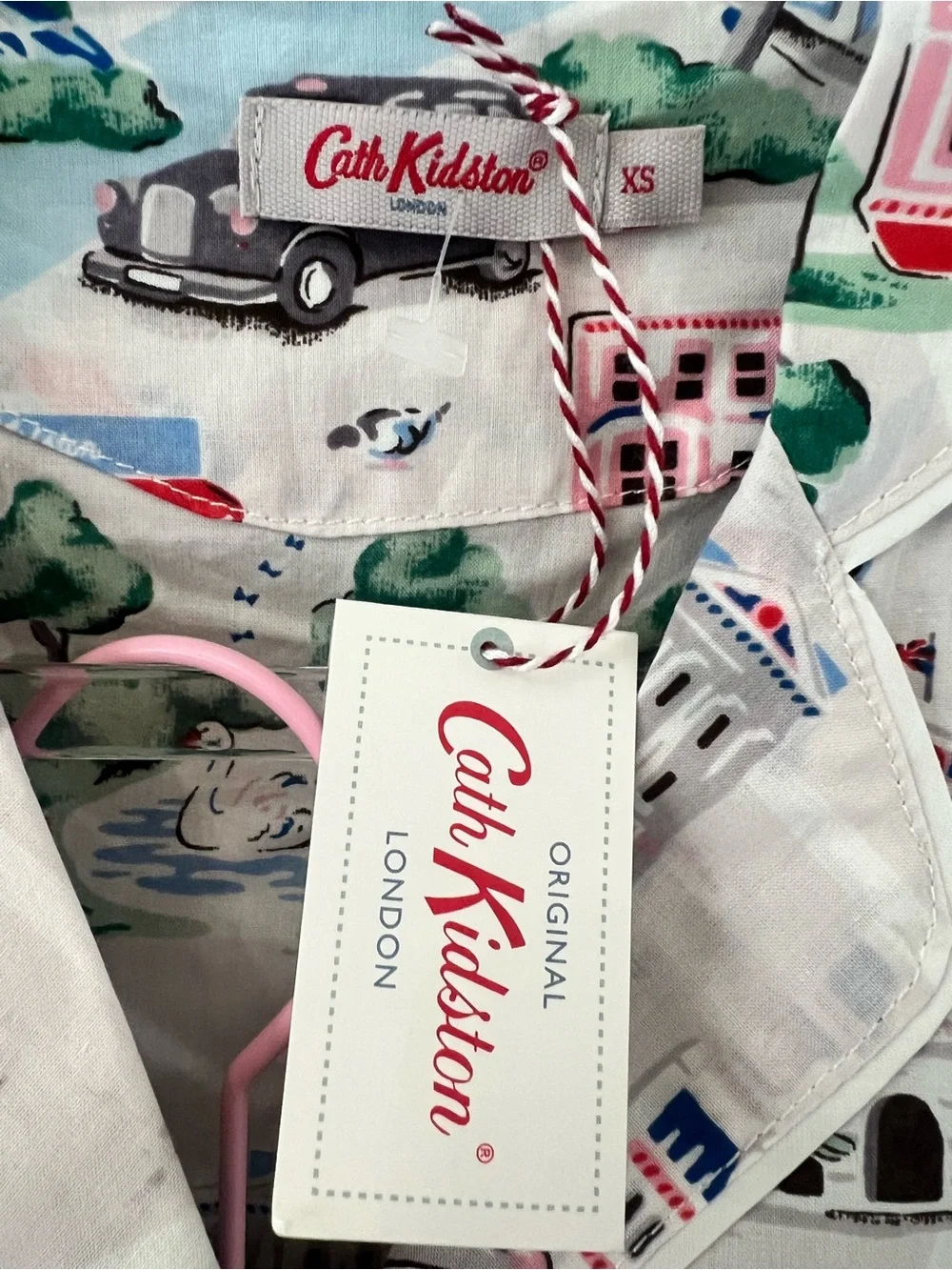 Cath Kidston Lovely London Pajama Set NWT XS 100% Cotton Sleepwear Cottagecore - Picture 6 of 11